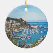 Catalina Island - Oval Ornament (Achterkant)