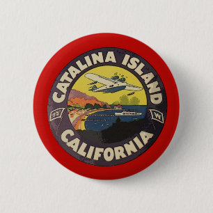 Catalina Island Ronde Button 5,7 Cm