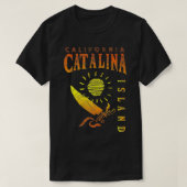 Catalina Island Sailing CA T-shirt (Design voorkant)