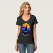 Catalina Island Sailing Printed On Front T-shirt (Voorkant volledig)