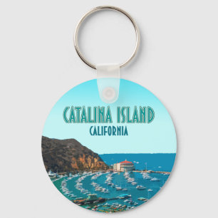 Catalina Island Santa Catalina California Vintage Sleutelhanger