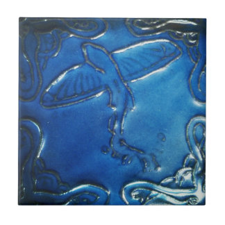 Catalina Island Tile Flying Fish van K&J.Titchenal Tegeltje