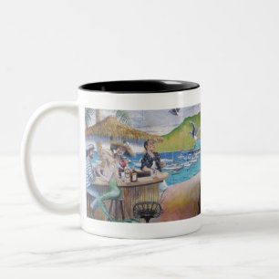 CATALINA ISLAND TILES TWEEKLEURIGE KOFFIEMOK