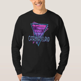 Catalina Island Vacation Vaporwave Aesthetics T-shirt