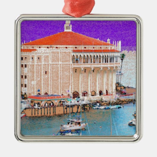 Catalina Metalen Ornament (Voorkant)