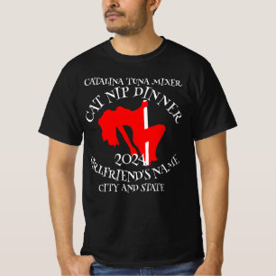 Catalina Tuna Mixer Kattenkruid Dinerfeest HG T-shirt
