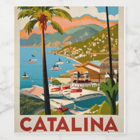 Catalina Wijn Etiket (Enkel label)