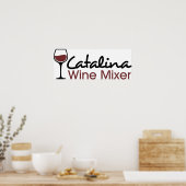 Catalina Wine Mixer Poster (Keuken)