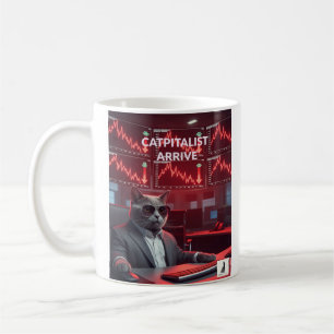 Catalogue : Comédie de crise du marché - Mug Finan