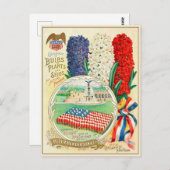 Catalogus  kousenbloem briefkaart (Voorkant / Achterkant)