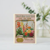 Catalogus kousenbloem briefkaart (Staand voorkant)