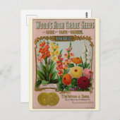 Catalogus kousenbloem briefkaart (Voorkant / Achterkant)