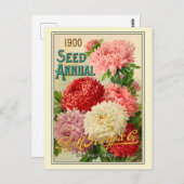 Catalogus  kousenbloem briefkaart (Voorkant / Achterkant)