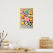 Catalogus  kousenbloem poster (Keuken)