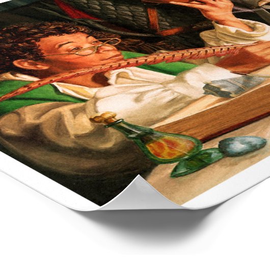 Cataloguskortingen afdrukken poster (Hoek)