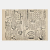 Cataloguspagina  kompas inpakpapier vel (Voorkant 2)