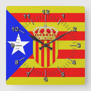 Catalonië Vierkante Klok