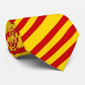 Catalonië Vlag & Catalaans - La Senyera Stropdas (Opgerold)
