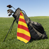 Catalonië Vlag & Catalaans - mode La Senyera Golfhanddoek (Groen)