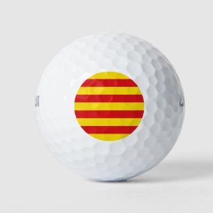 Catalonië vlag golfballen