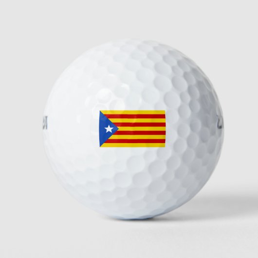 catalonië vlag golfballen (Voorkant)