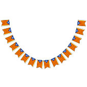 Catalonië vlag, Partij La Senyera Estelada/Wedding Vlaggetjes (Alle)