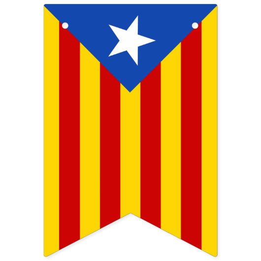 Catalonië vlag, Partij La Senyera Estelada/Wedding Vlaggetjes (Tweede vlag)