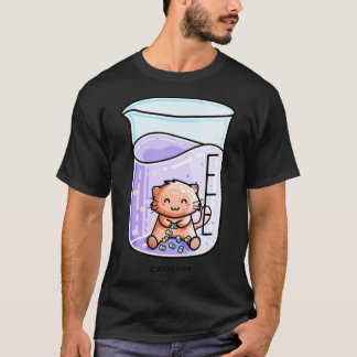 Catalyst Cute Chemistry Cat Pun Classic T-Shirt