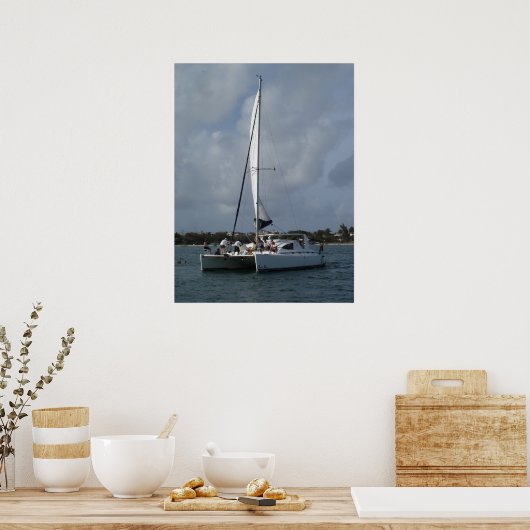 catamaraans poster (Keuken)