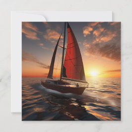 Catamaran Boat Gift Kaart