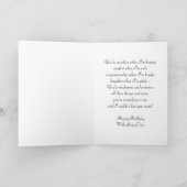 Catamaran Boat Personalised Husband Birthday Kaart (Binnen)