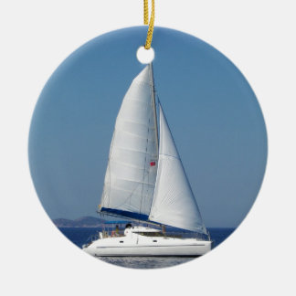 Catamaran Catchup Keramisch Ornament