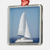 Catamaran Catchup Metalen Ornament (Links)