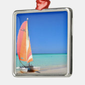 Catamaran Metalen Ornament (Links)
