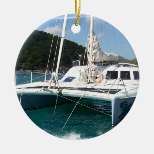 Catamaran Ornament (Voorkant)