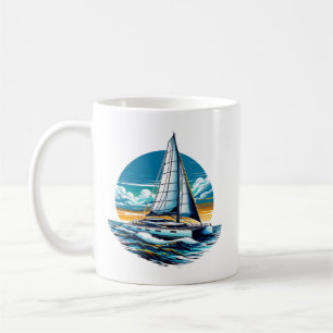 Catamaran Sailboot Koffiemok