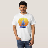 Catamaran Sailing T-shirt (Voorkant volledig)