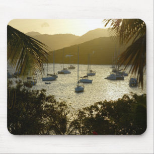 Catamarans en zeilboten muismat