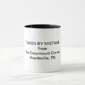 Catamount Corner koffiekoffie-mok Mok (Midden)