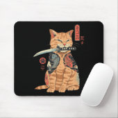Catana Cat Schattigee Japans geïnspireerde kat Muismat (Met muis)