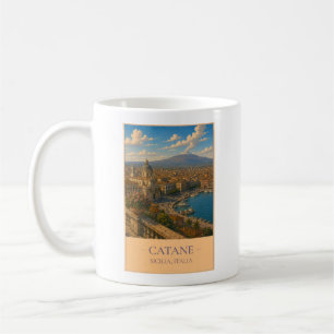 Catane, Italy – Vintage Travel Mug
