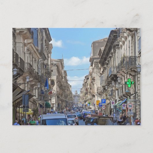 Catania. #12. briefkaart (Voorkant)