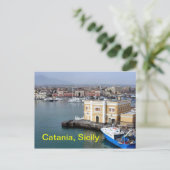 Catania briefkaart (Staand voorkant)