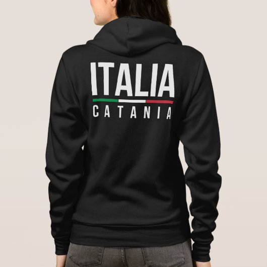 Catania Italia Hoodie (Achterkant)
