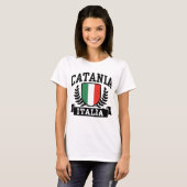 Catania Italia T-shirt (Voorkant volledig)