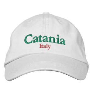 Catania Italië City Pride Geborduurde Pet
