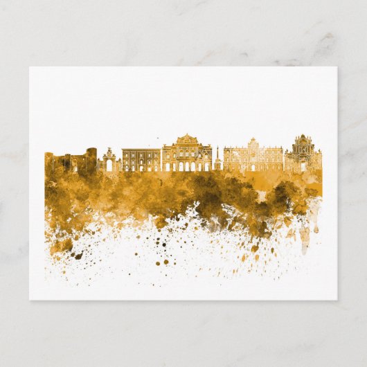 Catania skyline briefkaart (Voorkant)