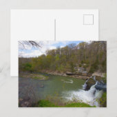 Cataract Herfsten, Bovenste Herfsten, Indiana Briefkaart (Voorkant / Achterkant)