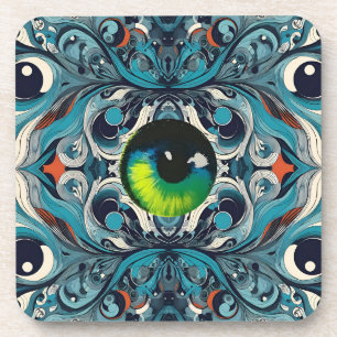 Cataract tegenaanval - Ken Gage Art Bier Onderzetter