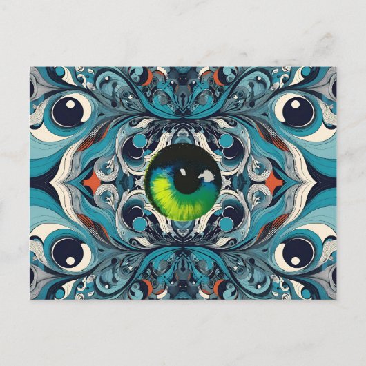 Cataract tegenaanval - Ken Gage Art Briefkaart (Voorkant)